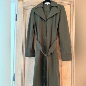 Etcetera Olive Green Dress
